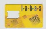 bnk card Lithuania - Bite/Labas - GSM / SIM - Labas - suport SIM - Col:LT-LAB-GSM-0001