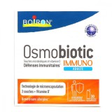 Supliment Alimentar pentru Adulti, Boiron, Osmobiotic, Immuno, cu Tulpini Microbiotice si Vitamina D