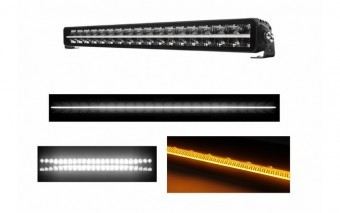 Ledbar cu DRL alb/galben 81 cm LED OSRAM foto