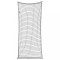 vidaXL Plasă de remorcă cu funie elastică, negru, 8x3,5 m, PP