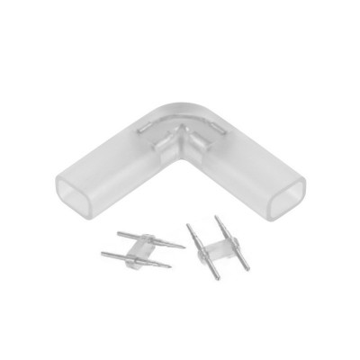 Conector L pentru banda LED flexibila 8mm 230V PS-883 foto