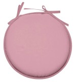 Pernă De Scaun Ronde Nelson 40X40 Cm, Culoare Roz Pudră, 100% Poliester
