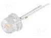 Dioda LED, 8mm, portocalie, 28...35lm, 40mA, 5,7...7,8V, OPTOSUPPLY - OS5OG387E1U