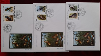 1983-Lp1080-Pasari din Delta Dunarii- FDC foto