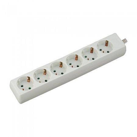 Prelungitor 6 cai, 3M, (3G1.5MM2) alb, V-TAC, SKU-8761
