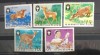 Korea 1979 fauna animale căprioare 5v neștampilată, Nestampilat