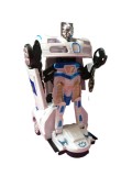 Masina transformer in robot 2 in 1, Canta si lumineaza, 2MX