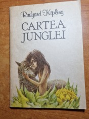 carte pentru copii - cartea junglei - rudyard kipling - din anul 1992