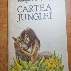 carte pentru copii - cartea junglei - rudyard kipling - din anul 1992