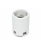 Dulie E14 portelan alb OE-14P Plastrol