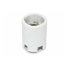 Dulie E14 portelan alb OE-14P Plastrol