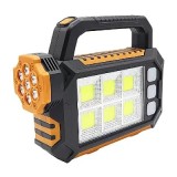Cumpara ieftin Lanterna de mana HS8029A, LED COB, cu solar, USB