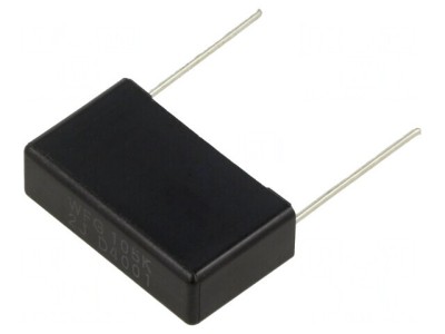 Condensator cu polipropilenă 1uF THT 31,5x18x9,5mm foto