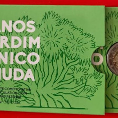 PORTUGALIA 2018 - 2 Euro comemorativ "250 ani -Grădina Botanică Ajuda " Proof