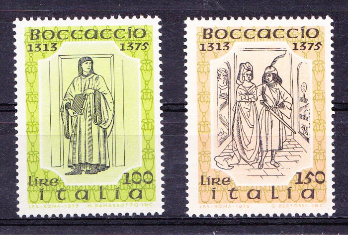 TSV% - ITALIA 1975 MICHEL 1519-1520 MNH/** LUX