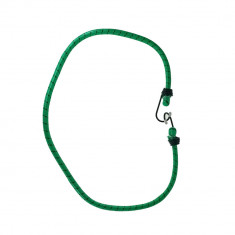 Chinga elastica FS-13906, 12mm X 100cm, coarda flexibila pentru ancorare si fixare, uz general, verde
