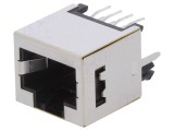 Soclu RJ45 8p8c Ecranat THT Drept, ENCITECH