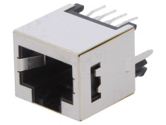 Soclu RJ45 8p8c Ecranat THT Drept