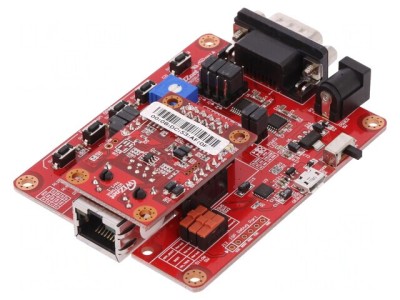 Kit Dezvoltare Ethernet GPIO RS232 UART W7500P foto