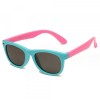 Ochelari De Soare Bebelusi Techsuit 8306-C32, Polarizati, Albastri Roz