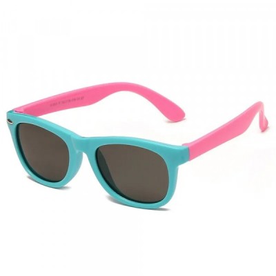 Ochelari De Soare Bebelusi Techsuit 8306-C32, Polarizati, Albastri Roz foto