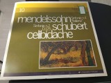 Vinil LP Celibidache ; Mendelssohn* / Schubert &ndash; Sinfonia N.4 "Italiana" / Sinfonia N.2 D.125 (VG++)