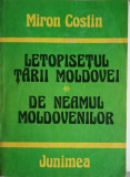 LETOPISETUL TARII MOLDOVEI DE NEAMUL MOLDOVENILOR-MIRON COSTIN
