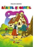 Hansel si Gretel. Carte de colorat - Fratii Grimm