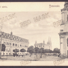 195 - TIMISOARA, Market, Litho, Romania - old postcard - unused