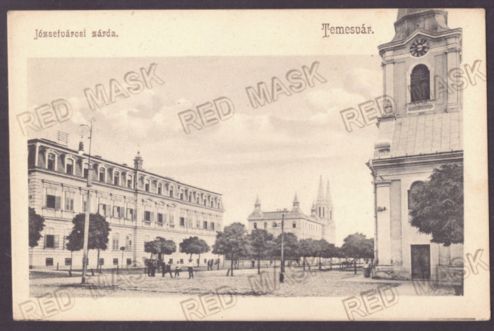 195 - TIMISOARA, Market, Litho, Romania - old postcard - unused