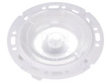 Lentilă LED Rotundă Transparentă Albă PMMA