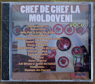 Chef de chef la Moldoveni , cd cu muzică de petrecere , sigilat foto