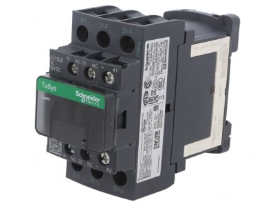 Contactor 3P 12VDC 25A cu 3 Contacte Auxiliare foto