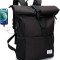 Rucsac pliabil multifunctional MoFut, pentru laptop de 15.6 inch, negru - RESIGILAT
