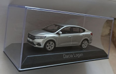 Macheta Dacia Logan MK3 2021 silver - Norev 1/43 foto