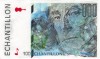 Bancnota Franta 100 Echantillon M.Ravel - UNC ( test cu dimensiuni 100 franci 1997 - vezi descriere )