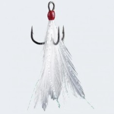 Teaser BKK Ancora cu Pene Naturale, Spear 21 SS, White, Nr.4, 3buc/pac