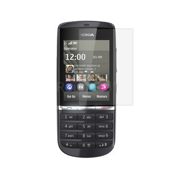 Nokia 300 Asha Protector Gold Plus Beschermfolie foto