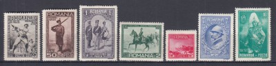 ROMANIA 1931 LP 89 CENTENARUL ARMATEI ROMANE SERIE MNH foto
