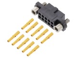 Conector mamă Datamate J-Tek 10 pini, 3A, cablu-cablu/PCB
