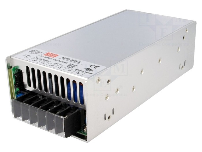 Alimentator modular &icirc;ncastrabil 600W 5V