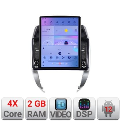 Navigatie Nisan Note 2012-2019 Android radio gps internet quad core 2+32 ecran vertical 9.7&quot; KIT-note-2012+EDT-E708 CarStore Technology