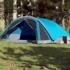 VidaXL Cort de familie pentru 6 persoane, albastru, impermeabil 94747