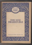 bnk ant Primii nostri dramaturgi