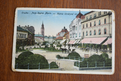 CP Oradea Nagyvarad Piata Regina Maria 1927 foto