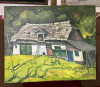 TABLOU DAVID CROITOR - Ulei pe panza - 50 x 60 - Pictura : Casa la Dorna !, Peisaje, Altul
