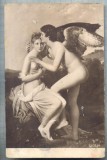 AX 403 CP VECHE-MUSEE DU LOUVRE -GERARD, L&#039;AMOUR ET PSYCHE -NUD-NUDURI -PATATA