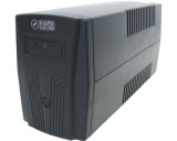 Sursă UPS cu acumulator Braun LED 650VA 390W, 500-800, Europa, Rosu