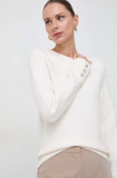 Morgan pulover din amestec de lana femei, culoarea bej