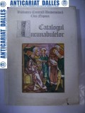 Catalogul incunabulelor